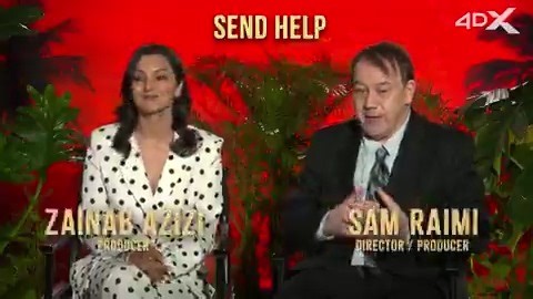 We're not in the office anymore. We're in #4DX. Experience the visceral horror of Sam Raimi's SEND HELP with all of your senses in extreme 4DX 🩸 Only at Cineworld. | Cineworld Cinemas