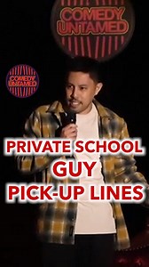 Private School Guy Pick-Up Lines #comedyuntamed #privateschool #pickuplines | Comedy Untamed