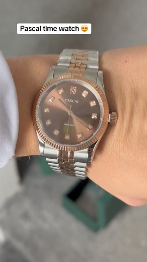 Timeless Elegant on Your Wrist. Modern Yet Classic Diamond Watch Styling. Explore the Latest on Official Website: pascaldesign.com | PascalOfficial