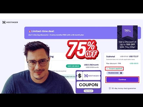 Hostinger Coupon Code - Get The BEST Hostinger Promo Codes ( Active & Tested )