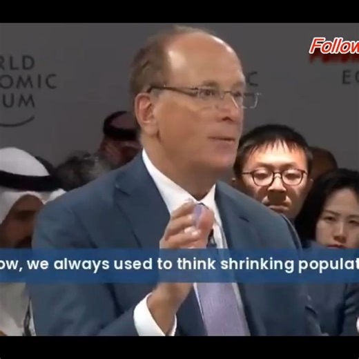 Daniel Foch on Instagram: "Larry Fink of Blackrock now says countries that avoided mass immigration could be better positioned for the future. Flipped one of the biggest assumptions in economics. Shrinking populations may not mean lower living standards after all. AI, robotics, and automation could offset fewer workers and raise productivity."