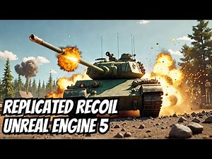 Multiplayer Tank Game Tutorial (12-Replicated Recoil)
