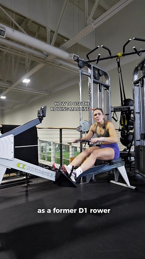 How to Use the Rowing Machine Properly (so you don’t offend any more rowers 😅 you’ll get way more power this way) Written tutorial on other app! PSA: 📍Filmed at Magnuson Athletic Club. Check them out if you’re in Seattle! 😉 #rowingmachine #fitnesstips #cardio #erg #rower
