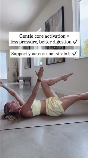 Bloated? Stop Crunches, Do This Instead #debloworkout