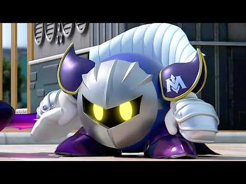 Kirby Air Riders - Meta Knight Boss Fight + Cutscene (Story Mode)