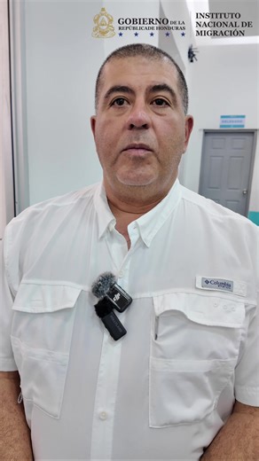 Palabras del director ejecutivo del INM, Carlos Cordero, en su visita a la delegación terrestre El Amatillo, en vista del alto flujo de viajeros que se movilizan hacia El Salvador con motivo de los conciertos de la cantante colombiana Shakira. #INM #Migración #Honduras 🇭🇳