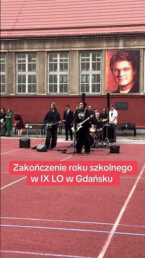 Część artystyczna. Uroczyste zakończenie roku szkolnego w IX LO w Gdańsku #ixlo #liceum #szkoła #9LO