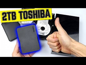 Toshiba Canvio Basics 2TB External Hard Drive USB 3.0 - Speed Test