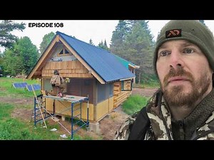 Porch Addition: Cedar Shakes & Floor, Tractor Barn |EP108| Log Cabin Build on Off-Grid Homestead