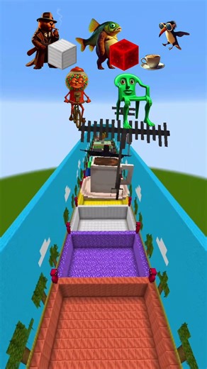 Italian Brainrot VS Longer Jumping #40 #brainrot #minecraft