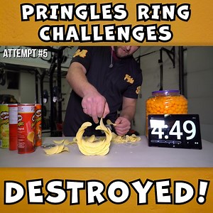 283K views · 2.3K reactions | Pringles Ring Challenges DESTROYED! | Furious Pete | Facebook