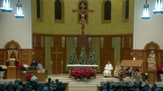 Join Fr. John for the Celebration of The Nativity of the Lord (Christmas) Vigil Mass One-License: A-709608 | St Christopher Parish