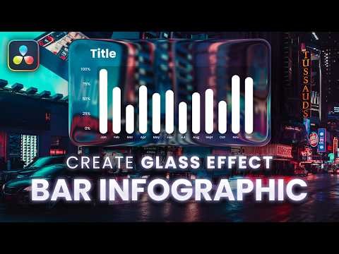 How to create a Bar Chart Infographic in Davinci Resolve?