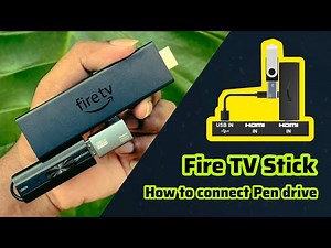 How to connect Pen drive Amazon Fire TV Stick | Micro to USB Adapter OTG Cable Adapter