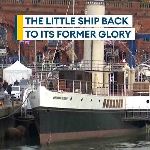 52K views · 2.5K reactions | She played a huge role in Dunkirk, rescuing over 7,000 troops from the beaches Her history is fascinating朗 Meet the Dunkirk Little Ship, Medway Queen, she is one of a small group of Little Ships restored and replicate the same historic journey on the 85th anniversary. BFBS Forces News' Tim Cooper takes a closer look | Forces News | Facebook