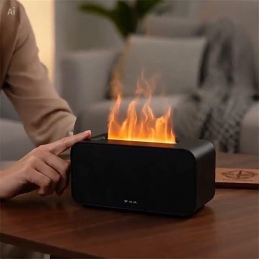 Diffuseur Flamme 3D 🔥 Ambiance Zen Relaxante à la Maison