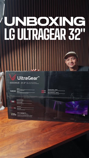 Unboxing the LG UltraGear 32” Monitor Review