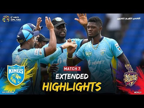 Extended Highlights | Saint Lucia Kings vs Trinbago Knight Riders | CPL 2021