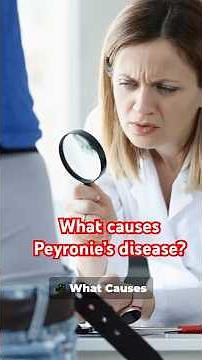 What causes Peyronie’s disease? #dramangupta