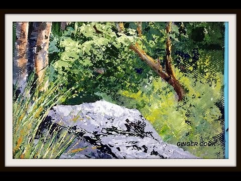 More Palette Knife Painting Techniques for Acrylics with Ginger Cook