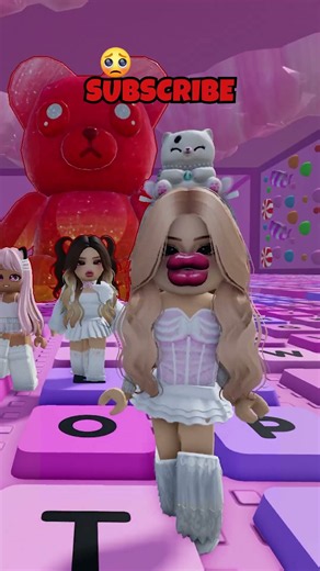 layla, kat and lana kiss erin #roblox #usa #keyboardescape #robloxshorts