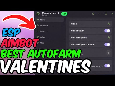MM2 Valentines 2026 ❤️ | Autofarm + Aimbot, Esp Script (keyless) Xeno, Solara, Delta!