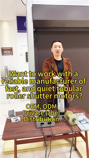 Want to work with a reliable manufacturer of fast, quiet tubular roller shutter motors? We support distribution, OEM, ODM, and private label. The MOQ is only 20 sets. Low-noise tubular motor for roller shutters Silent/Quiet tubular roller shutter motor High-speed tubular roller shutter motor JG High-speed tubular roller shutter motor 快速伺服静音管状卷帘门电机 巨光快速伺服静音管状卷帘门电机 #silenttubularrollershuttermotor #highspeedtubularrollershuttermotor #rollingdoormotorfactory #rollershuttermotorsupplier