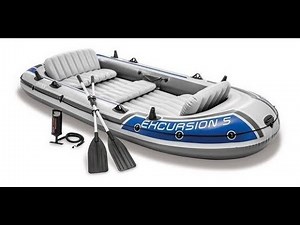 Bote inflável intex excursion 5 - visão geral