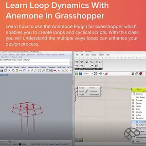Discover the Grasshopper Anemone Plugin, which allows you to create loops and cyclical scripts. This course will help you understand how loops can improve your design process with iterative logic. Get started here: https://loom.ly/nfNIdnE #aneome #grasshopper #parametricdesign | ThinkParametric | Facebook