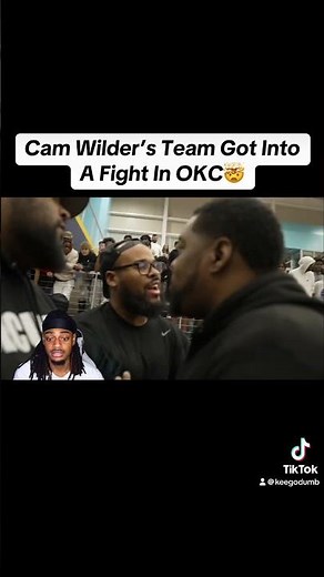 Cam Wilder’s Team Got Into A Fight In OKC🤯 #camwilder #shorts #basketball #rwe #short #shortvideo