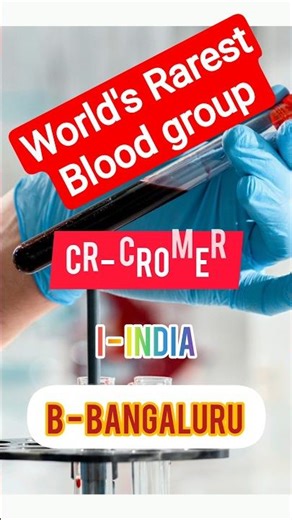 " The Mystery of CRIB Blood Group 🩸"! CRIB Blood Group vs ABO System #shorts #neet