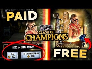 FREE TO PLAY CLASH OF CHAMPIONS GUIDE!! How to get a High Rank WITHOUT CREDITS! | WWE SuperCard