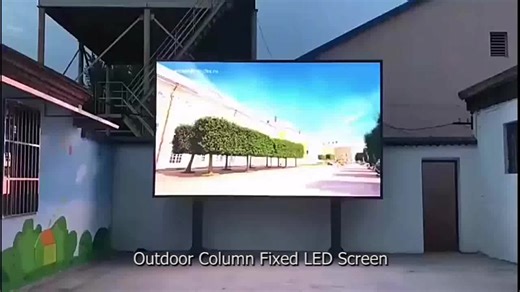 LED Screen Display Frame WIFI Control P8 Outdoor LED Digital Billboard 8mm LED Custom Screen Billboard