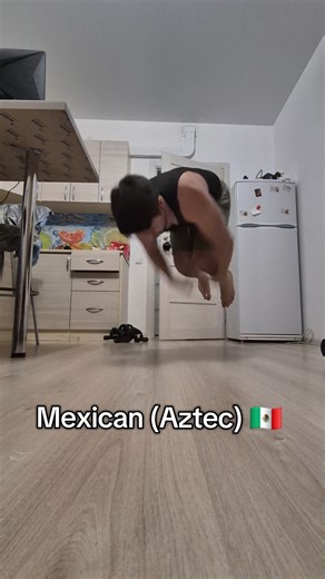 Mexican (Aztec) push-ups 🇲🇽 (Different countries Push-ups style) #pushups #mexico