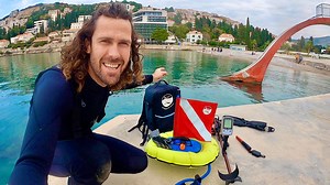 Metal Detecting Lost Treasure at Croatia's Busiest Tourist Beach! | Bondi Treasure Hunter