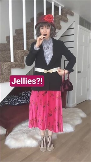 Vintage cat lady outfit