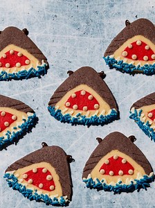 Shark Slice-and-Bake Cookies
