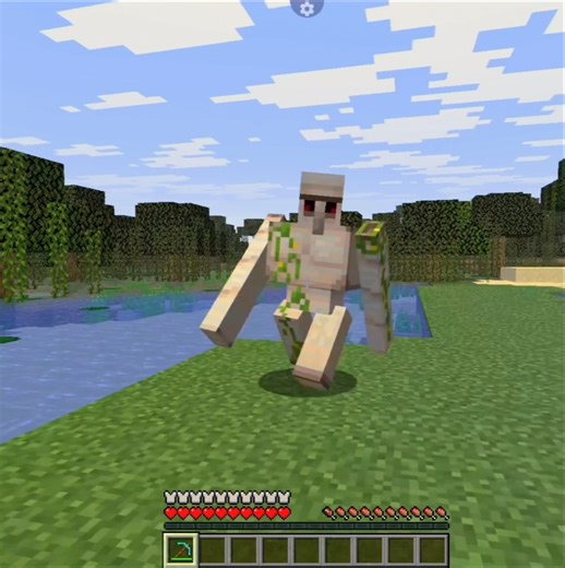 I passed the golem through and things suddenly got chaotic! 😨