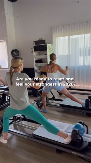 It starts with movement that supports you, nutrition that fuels you & consistency you can actually keep. The 8 Week Reset is for people with busy schedules who want structure, support and results that feel realistic and sustainable. Across 8 weeks you’ll be guided through: ✨ daily hormone-supportive meal plans ✨ 2–3 at-home strength Pilates sessions ✨ 2 Reformer classes per week at RESET ✨ simple mindset stress tools you can use every day ✨ progressive structure so you build strength steadily — 