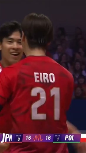 Meet Japan's New Volleyball Star: Motoki Eiro 🌟 #volleypulsezw #volleyballworld #highlights