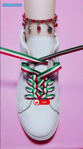 Shoes Lace Styles for Sneakers Chic Looks! 👟 Unique Shoelace Design! 🔥 #DIYFashion #ShoelaceArt