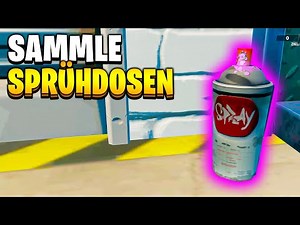 Sammle Sprühdosen in Lagerhallen 🥫 | Fortnite Season 7 Woche 2 Aufgaben Deutsch