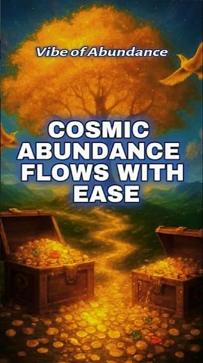 Cosmic Abundance Flows With Ease | Money Affirmation Poem for Infinite Wealth