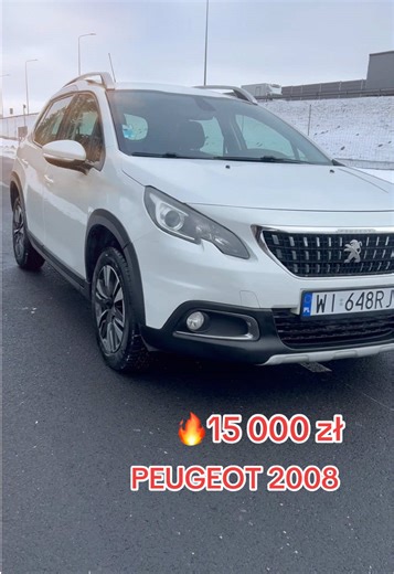 PEUGEOT 2008 2018: Пробіг 153 000 км, ціна 36 000 zł