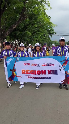 Region 12 - Soccsksargen Opening Parade Palarong Pambansa 2024 - Cebu City