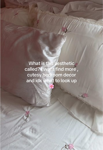 🌹🤍✨🌸 #rose #duvetcover #cutesy #duvet #aesthetic | Shabby Chic Bedroom