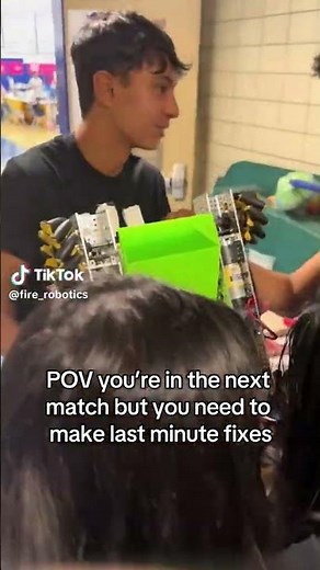 Last minute fixes gotta lock in #ftc #funny #robotics #memes #cooked #fyp #trendy