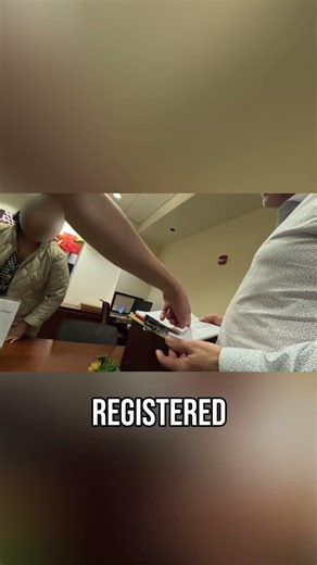 Voter Registration at a University? #shorts