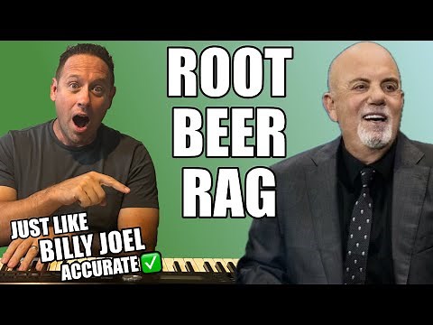 Learn To Play Piano | Root Beer Rag - Billy Joel | Accurate Lesson | Easy Tutorial