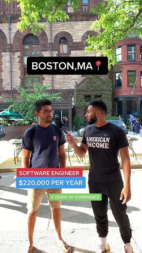Boston,MA📍#fyp #fypシ #softwareengineer #computer #computerscience #engineer #engineering #tech #technology #techtok #boston #massachusetts #career #salary #motivational #inspire #educational